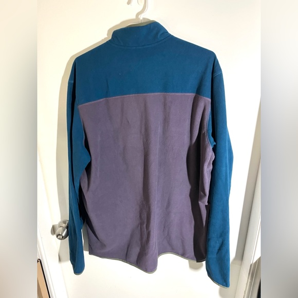 Eddie Bauer Blue and Purple Fleece - Picture 4 of 6
